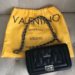 **SOLD** Authentic Valentino Crossbody bag Black